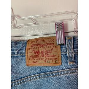 90's Vintage Levi's 505 High Waisted Straight Jean